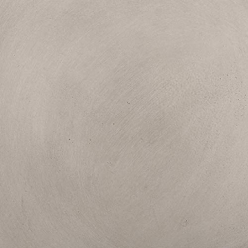 Modern Light Gray Outdoor Side Table by Christopher Knight