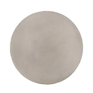 Modern Light Gray Outdoor Side Table by Christopher Knight