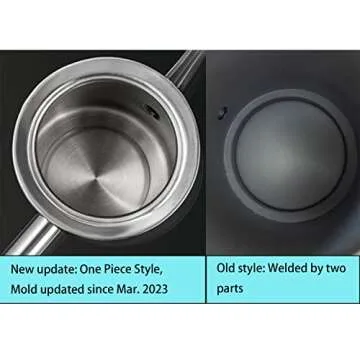 KSENDALO SUS304 Stainless Steel Oil Can 500ML/17oz - Leakproof Cruet & Container for Olive Oil, Vinegar, and Grease - Precision Spout for Easy Drip-Free Pouring in Cooking and Kitchen Use