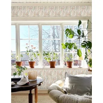 Ismoon Peel and Stick Wallpaper Boho Design for Home Decor