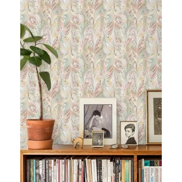 Ismoon Peel and Stick Wallpaper Boho Design for Home Decor