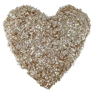 TWINKLING Natural Colored, Gilding Flakes, Glitter,Mica Flakes Leaf for DIY Resin Art Crafts, Nail Art, Painting,Jewelry Making, 0.5-2mm,150g/5.3oz (Pearl White)