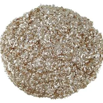 TWINKLING Natural Colored, Gilding Flakes, Glitter,Mica Flakes Leaf for DIY Resin Art Crafts, Nail Art, Painting,Jewelry Making, 0.5-2mm,150g/5.3oz (Pearl White)