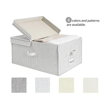 StorageWorks 55L Extra Large Fabric Storage Bins for Organizing