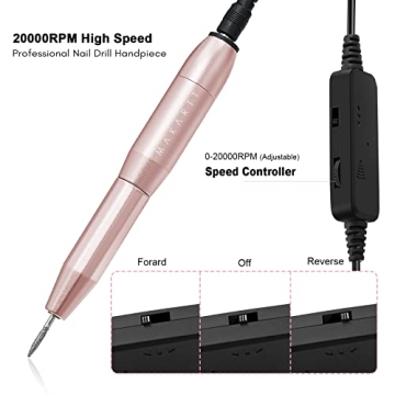 Makartt Electric Nail Drill 20000RPM for Perfect Nails