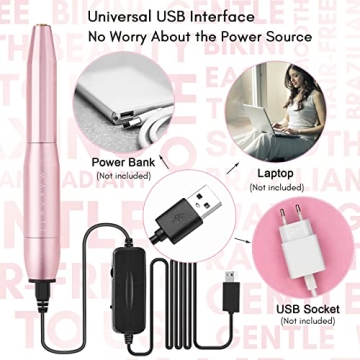 Makartt Electric Nail Drill 20000RPM for Perfect Nails