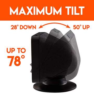 Tilt and Swivel Stand for Echo Show 5 - Adjustable and Durable