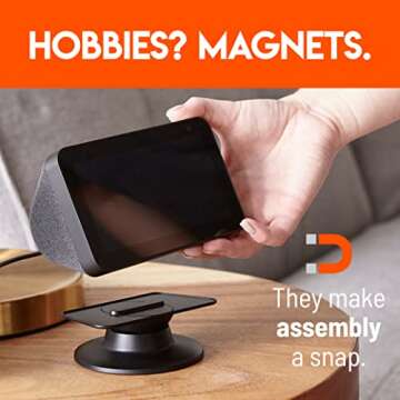 Tilt and Swivel Stand for Echo Show 5 - Adjustable and Durable