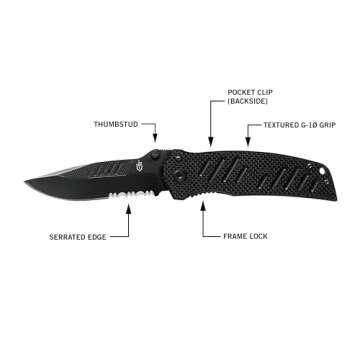 Durable Gerber Gear Swagger Knife for Outdoors & Everyday Use