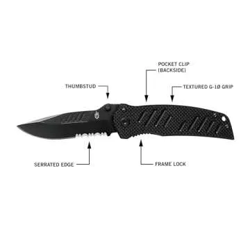 Durable Gerber Gear Swagger Knife for Outdoors & Everyday Use