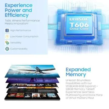 Blackview 2025 Android 15 Tablet 11 inch, Tab 90WiFi with 12GB+128GB Storage(Expand to 2TB), Unisoc T606 CPU, 8200mAh, IPS Display, Widevine L1, 5G WiFi Tablets, 13MP+8MP Camaras/Face ID, Blue