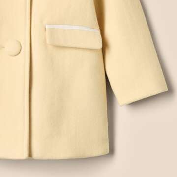 Essential Wool Blend Toddler Coat by Sofia Grainge