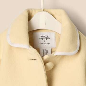 Essential Wool Blend Toddler Coat by Sofia Grainge