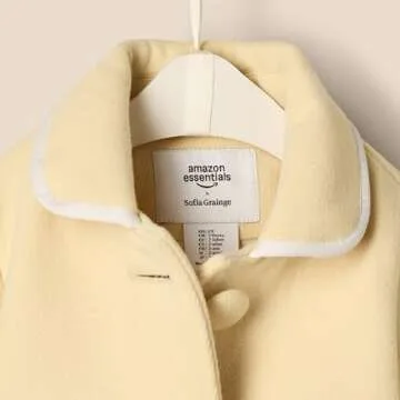 Essential Wool Blend Toddler Coat by Sofia Grainge