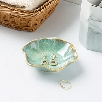 Elegant BEUNAIZER Jewelry Dish for Rings & Keys