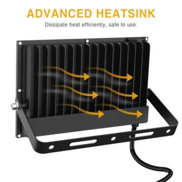 Onforu 150W LED Flood Light - Super Bright & Waterproof