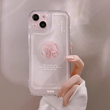 Ownest iPhone 13 Cute Bowknot Case for Stylish Protection