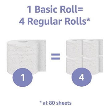 Amazon Basics 2-Ply Toilet Paper 30 Rolls Septic Safe