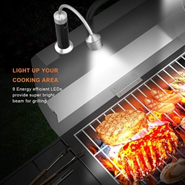 FIREOR BBQ Grill Light for Ultimate Night Grilling