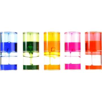 PowerTRC Liquid Motion Spiral Timer Fidget Calming and Soothing Desktop Toy Sensory Visual Toy Beaut...