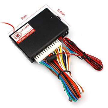 FicBox Universal Car Door Lock Keyless Entry System with Control Box
