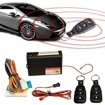 FicBox Universal Keyless Car Entry System with Remotes