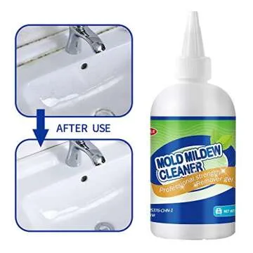 GELIVABLE Mold Mildew Cleaner Gel: Fast Acting, Eco-Friendly Cleaner for All Surfaces