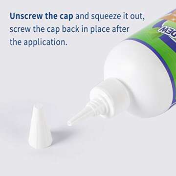 GELIVABLE Mold Mildew Cleaner Gel Household Cleaner for Wall Tiles Grout Sealant Bathroom Cleaning Home Kitchen Sinks Cleaning - 8 Fl.Oz(Pack of 1)