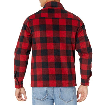 Amazon Essentials Polar Fleece Shirt Jacket for Men