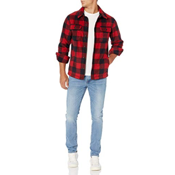 Amazon Essentials Polar Fleece Shirt Jacket for Men