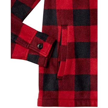 Amazon Essentials Polar Fleece Shirt Jacket for Men