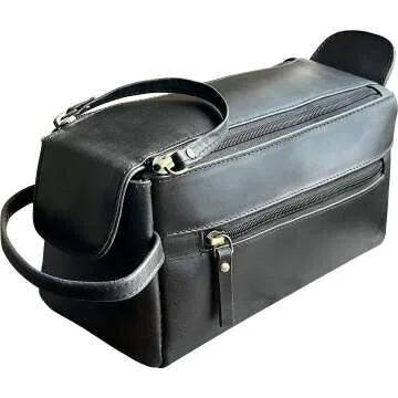 Stylish Rustic Toiletry Bag for Travel & Home