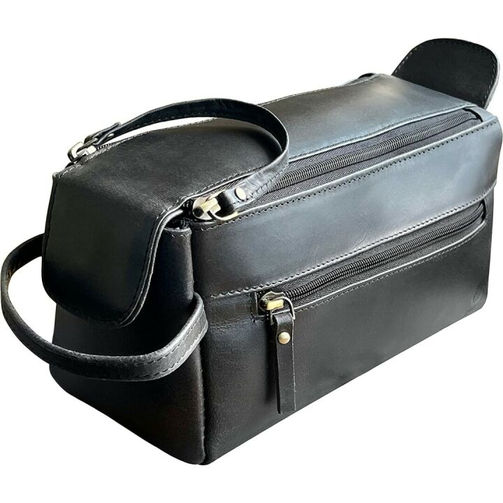Stylish Rustic Toiletry Bag for Travel & Home