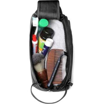 Stylish Rustic Toiletry Bag for Travel & Home