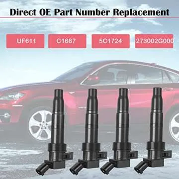 LCWRGS Ignition Coil Pack Set for Kia Hyundai Vehicles