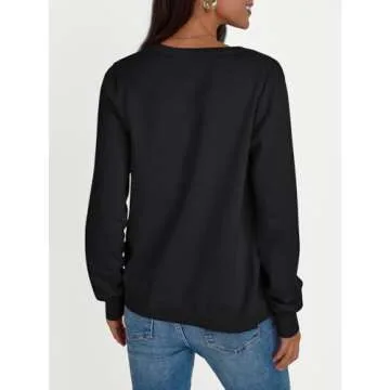 Stylish LILLUSORY Women's Lightweight Cropped Cardigan