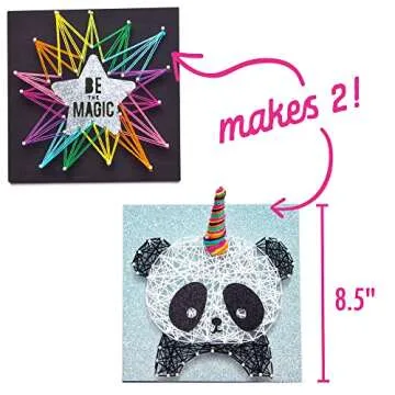 Craft-tastic Pandacorn String Art Kit for Kids 10+