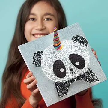 Craft-tastic Pandacorn String Art Kit for Kids 10+