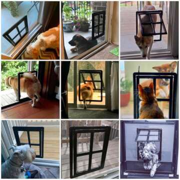 NAMSAN Dog Screen Door - Effortless Pet Access and Security