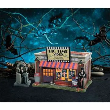 Elvira Mistress of The Dark Village Big Time Video Store