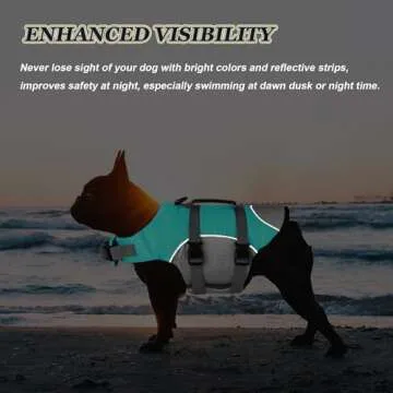 Dogcheer Dog Life Jacket for Safety in Water Activities