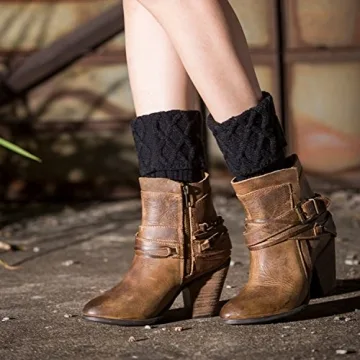 Bestjybt Stylish Boot Cuffs for Women - Warm and Cozy