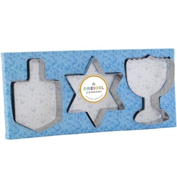 Premium Hanukkah Cookie Cutter Set for Memorable Baking Moments
