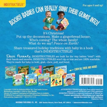 Indestructibles: Jingle Baby - Chew-Proof Holiday Book