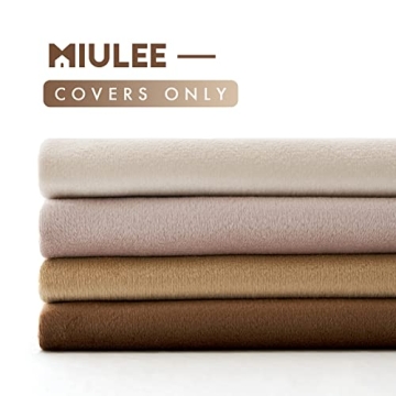 MIULEE Velvet Throw Pillow Covers for Stylish Home Decor