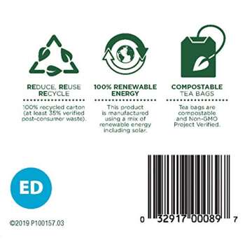 Traditional Medicinals Organic EveryDay Detox Schisandra Berry Herbal Tea, Supports Healthy Liver Function, (Pack of 1) - 16 Tea Bags