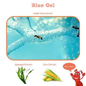 NAVADEAL Ant Farm Castle Experiment and Toy Allows Study of Social Structure, Architecture, Ecosyste...