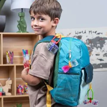 Goliath Fidget Blox 3 Pack with Back Pack Clip (Amazon Exclusive) | Sound, Touch, Vision Sensory Fidget Toys | Safe & Reliable | Ages 5+