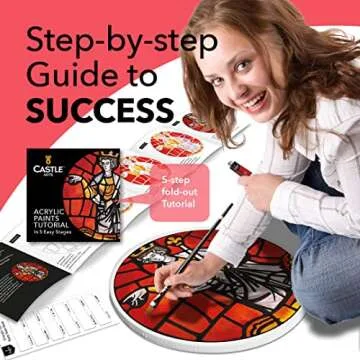 Castle Art 12ml Acrylic Paint Set for Beginners and Artists