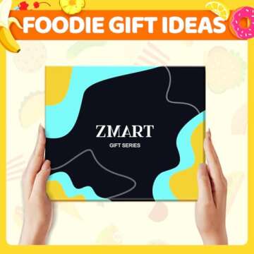 Zmart Funny Taco Socks For Men - Taco Gifts for Taco Lovers, Fun Crazy Mexican Socks, Silly Burrito Tortilla Socks